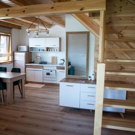 Kalinowy Sad Domki Z Jacuzzi I Sauna Миколайки Экстерьер фото