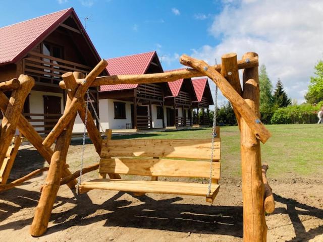 Kalinowy Sad Domki Z Jacuzzi I Sauna Миколайки Экстерьер фото