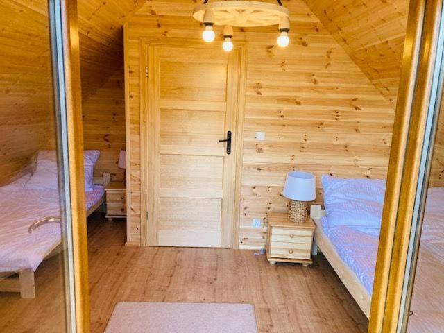 Kalinowy Sad Domki Z Jacuzzi I Sauna Миколайки Экстерьер фото